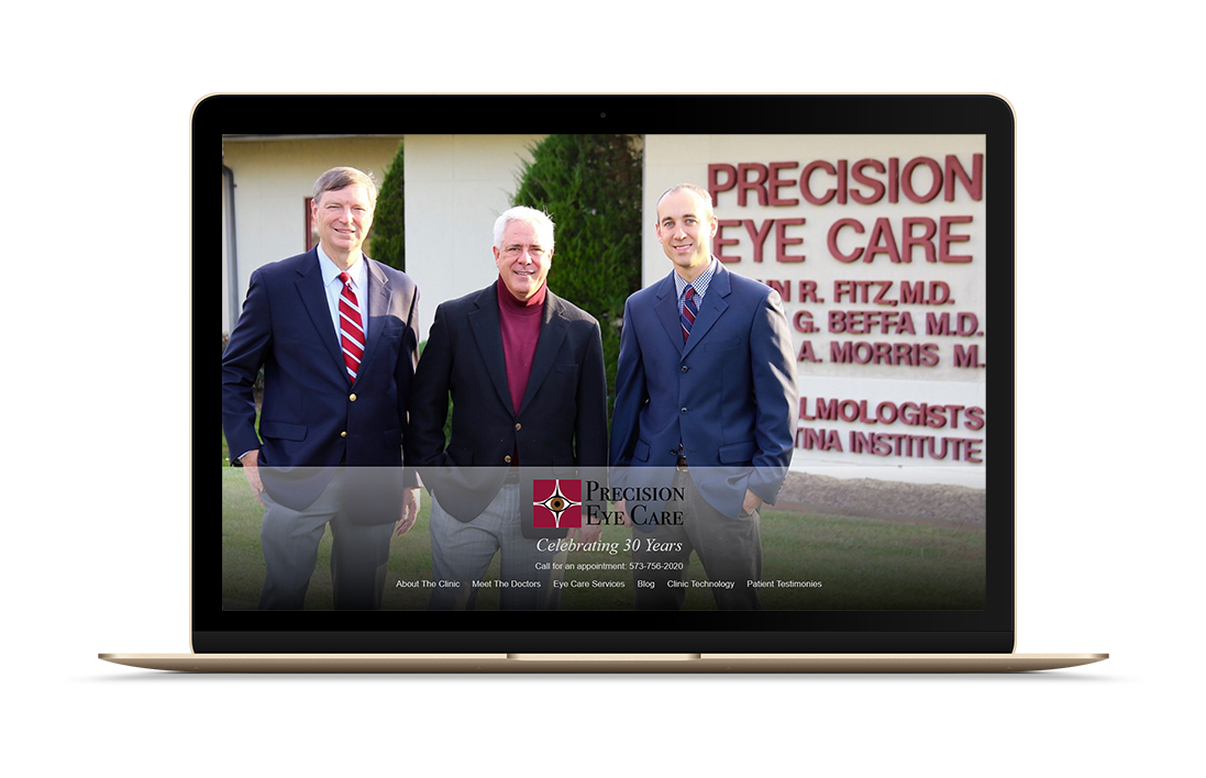 A WordPress site I built and maintain for an opthamologist's practice.